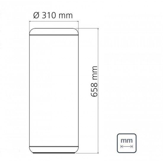 LIXEIRA INOX CAPSULA SELECTA PLUS 40L MARRON TRAMONTINA