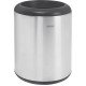 LIXEIRA INOX TRAMONTINA COM ACABAMENTO SCOTCH BRITE ARO E BASE EM POLIPROPILENO 23L