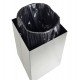 LIXEIRA INOX LUZ SLIM TRAMONTINA COM ACABAMENTO SCOTCH BRITE 5,5 L