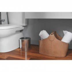 LIXEIRA INOX TRAMONTINA ÚTIL COM ACABAMENTO SCOTCH BRITE 5 L