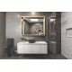LIXEIRA UTIL ROSE MIX COM BALDE DE PLASTICO PRETO 5L TRAMONTINA