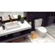 LIXEIRA TRAMONTINA LUZ 4,5 L EM AÇO INOX COM ACABAMENTO SCOTCH BRITE E REVESTIMENTO GOLD A BASE DE VERNIZ