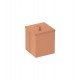 LIXEIRA TRAMONTINA LUZ EM INOX COM ACABAMENTO SCOTCH BRITE E REVESTIMENTO ROSE GOLD A BASE DE VERNIZ COM 4,5 L