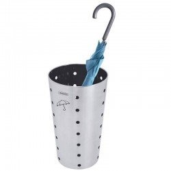 PORTA GUARDA-CHUVA TRAMONTINA ACO INOX ACABAMENTO SCOTCH BRITE RECIPIENTE INTERNO POLIPROPILENO 20L