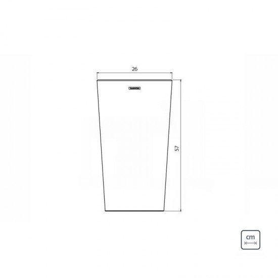 CACHEPO TRAMONTINA EM ACO INOX COM ACABAMENTO SCOTCH BRITE 25KG