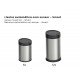 LIXEIRA TRAMONTINA SMART AUTOMÁTICA COM SENSOR EM AÇO INOX COM ACABAMENTO SCOTCH BRITE 6 L
