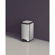 LIXEIRA TRAMONTINA OCTOS EM AÇO INOX COM BALDE REMOVÍVEL E PEDAL 15 L