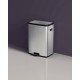 LIXEIRA TRAMONTINA OCTOS EM AÇO INOX COM BALDE REMOVÍVEL E PEDAL 45 L