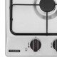 COOKTOP INOX DOMINO TRAMONTINA A GAS 2 BOCAS 2GX 30