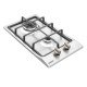 COOKTOP A GAS TRAMONTINA DOMINO 2GX HE SAFESTOP 30 EM ACO INOX