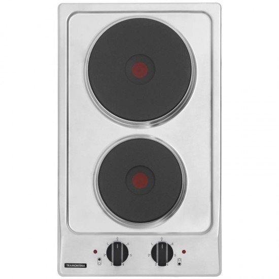 COOKTOP TRAMONTINA INOX ELETRICO DOMINO 2ER 30