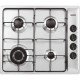 COOKTOP INOX SQUARE TRAMONTINA A GAS 4 BOCAS TRIPLA CHAMA 4GX 60