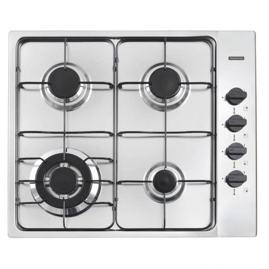 COOKTOP INOX SQUARE 4GX TRI 60 TRAMONTINA