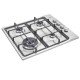 COOKTOP A GAS TRAMONTINA SQUARE 4 GX HE SAFESTOP 60 EM ACO INOX