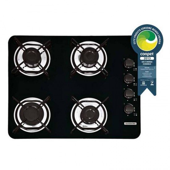 COOKTOP TRAMONTINA BRASIL 4GG 55