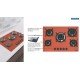 COOKTOP GAS GLASS VE PENTA 5GGTRI70 TRAMONTINA BIVOLT