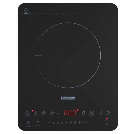 COOKTOP INDUCAO SLIM TOUCH EI30 TRAMONTINA