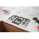 COOKTOP A GAS PENTA FF 5GX TRIPLA CHAMA 75 EM AÇO INOX 5 QUEIMADORES TRAMONTINA