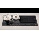 COOKTOP POR INDUÇÃO TRAMONTINA SLIM SLIDER BRIDGE 4EI 90 EM VIDRO PRETO