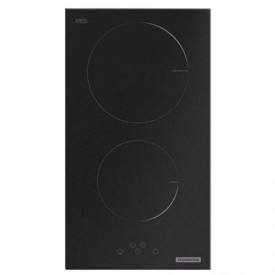FOGAO COOKTOP TRAMONTINA DE INDUCAO  DOMINO TOUCH 2EI 30