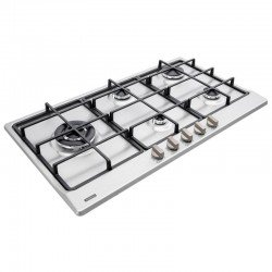 FOGAO COOKTOP TRAMONTINA PENTA PLUS 5 BOCAS TRIPLA CHAMA 5GX TRI HE SAFESTOP 90