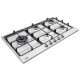FOGAO COOKTOP TRAMONTINA PENTA PLUS 5 BOCAS TRIPLA CHAMA 5GX TRI HE SAFESTOP 90