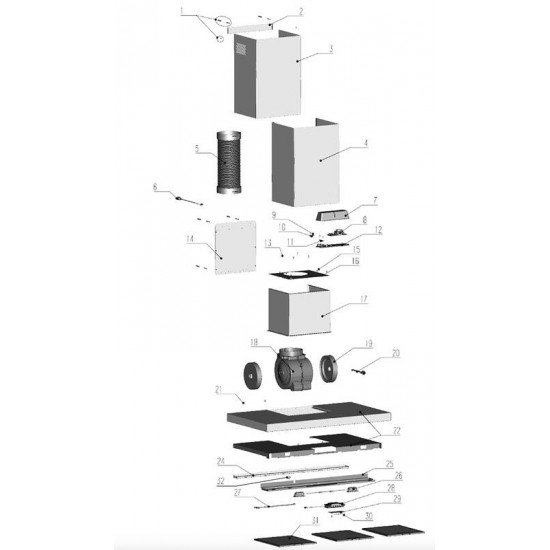 COIFA DE PAREDE TRAMONTINA DRITTA WHITE 90 AÇO INOX COM PINTURA AUTOMOTIVA BRANCA 90 CM 220V