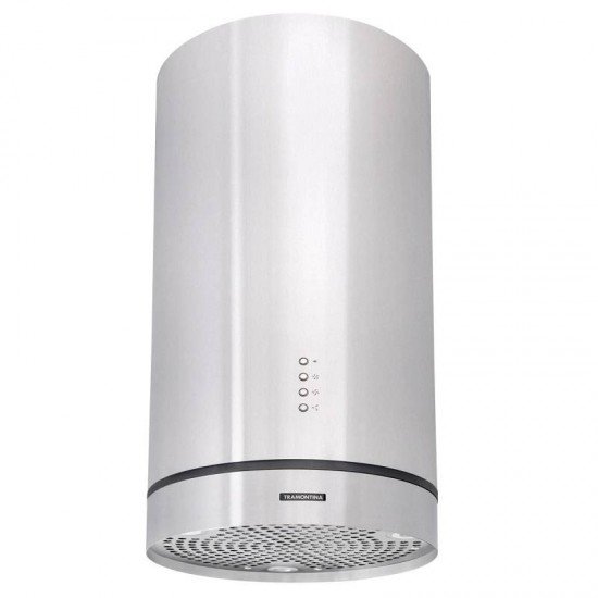 COIFA DE ILHA TRAMONTINA INOX TUBE  ISLA 35 CM