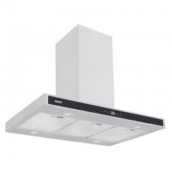 COIFA DE ILHA TRAMONTINA DRITTA ISLA BLACK TOUCH 90