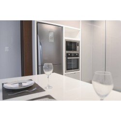 FORNO ELÉTRICO DE EMBUTIR READY COOK EM AÇO INOX COM DISPLAY COLOR 9 FUNÇÕES 69L TRAMONTINA