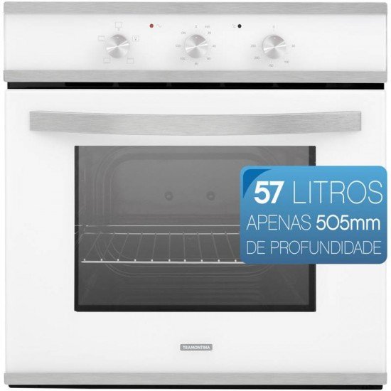 FORNO ELETRICO DE EMBUTIR TRAMONTINA GLASS BRASIL W 60 F3 220V