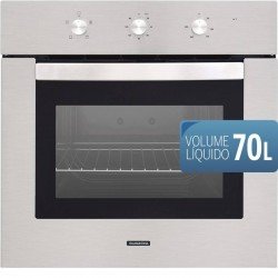 FORNO ELETRICO DE EMBUTIR TRAMONTINA INOX BRASIL PLUS 60 F3