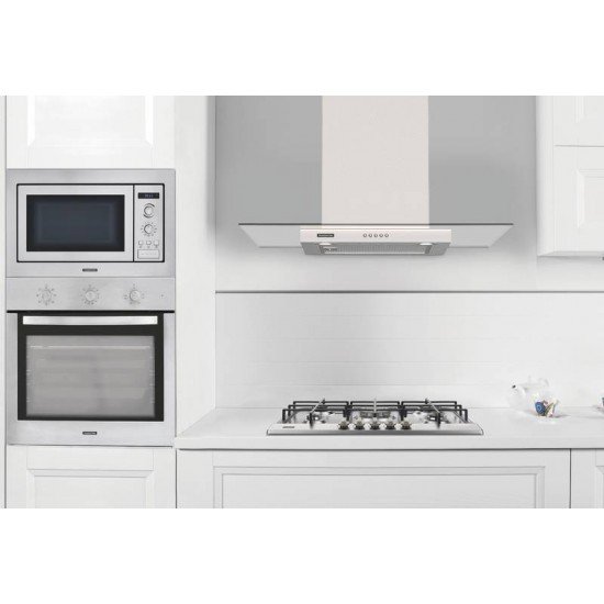 MICRO ONDAS DE EMBUTIR INOX 60 25 L EM ACO INOX COM ACABAMENTO SCOTCH BRITE 8 FUNCOES TRAMONTINA