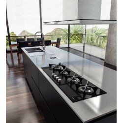 COIFA DE ILHA SLIM ISLA 90 EM AÇO INOX 90 CM 220V TRAMONTINA
