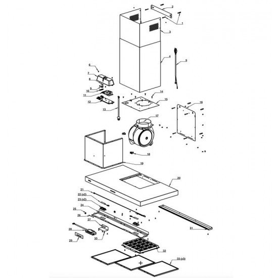 COIFA DE PAREDE TRAMONTINA DRITTA WHITE 90 AÇO INOX COM PINTURA AUTOMOTIVA BRANCA 90 CM 220V