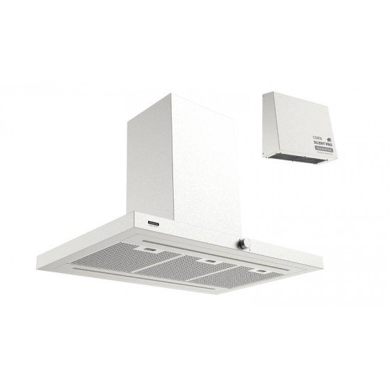 COIFA DE ILHA TRAMONTINA DRITTA ISLA SILENT PRO 90 EM AÇO INOX 220V