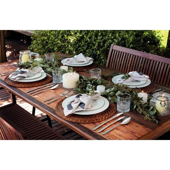 PRATO RASO TRAMONTINA MARIA AUGUSTA EM PORCELANA 28 CM