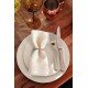 PRATO SOBREMESA TRAMONTINA MARIA AUGUSTA EM PORCELANA 21 CM