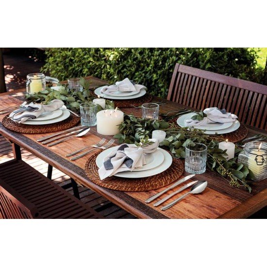 JOGO DE PRATOS TRAMONTINA MARIA AUGUSTA EM PORCELANA 12 PEÇAS