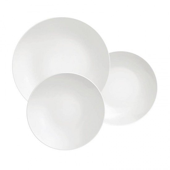 JOGO DE PRATOS TRAMONTINA SOPHIA EM PORCELANA 12 PEÇAS