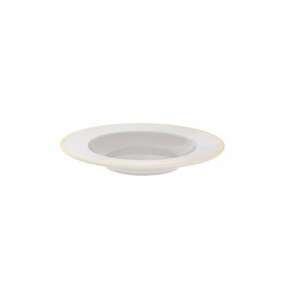 PRATO FUNDO ELISA EM PORCELANA 23 CM TRAMONTINA
