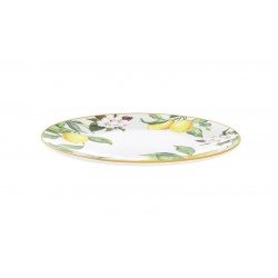 PRATO RASO TRAMONTINA CARMEN EM PORCELANA DECORADA 28 CM