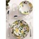 PRATO RASO TRAMONTINA CARMEN EM PORCELANA DECORADA 28 CM