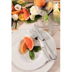 JOGO DE PRATOS TRAMONTINA ALICIA EM PORCELANA DECORADA 18 PEÇAS