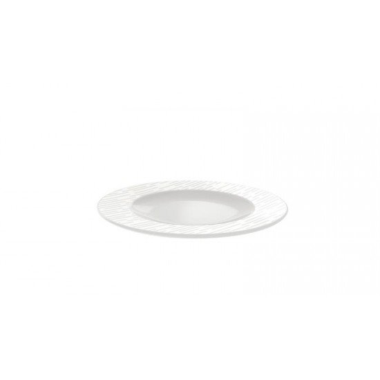PRATO SOBREMESA TRAMONTINA MARIE EM PORCELANA DECORADA 21 CM