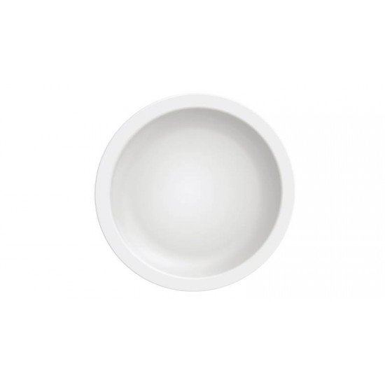 PRATO RASO TRAMONTINA PAOLA EM PORCELANA 28 CM