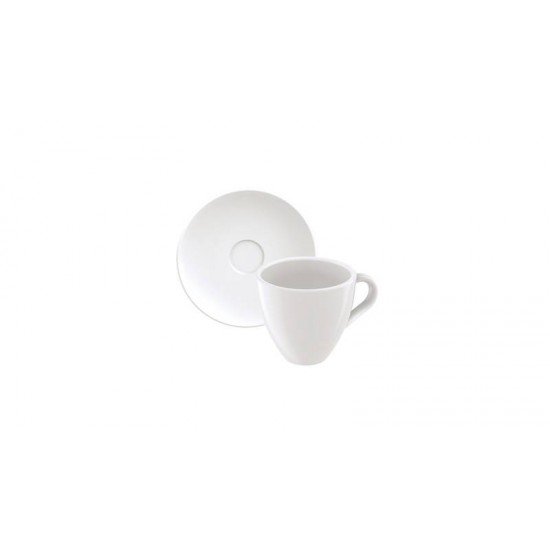 DISPLAY 12 PEÇAS DE KIT XÍCARAS DE CAFÉ EXPRESSO PAOLA EM PORCELANA 95 ML TRAMONTINA