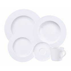 APARELHO DE JANTAR 20 PEÇAS MARIA AUGUSTA EM PORCELANA TRAMONTINA