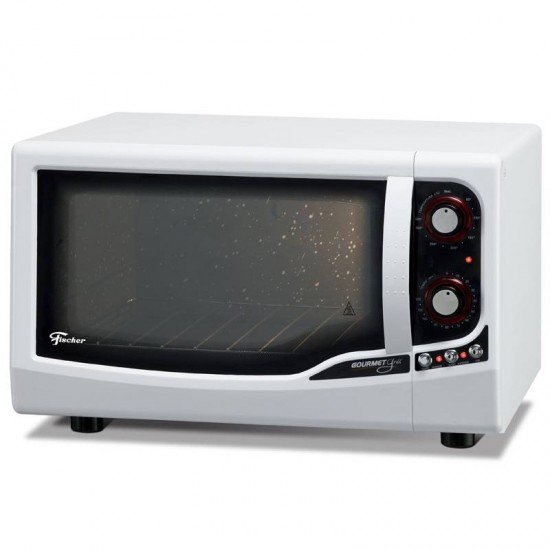 FORNO ELÉTRICO FISCHER GOURMET GRILL DE BANCADA 44L BRANCO