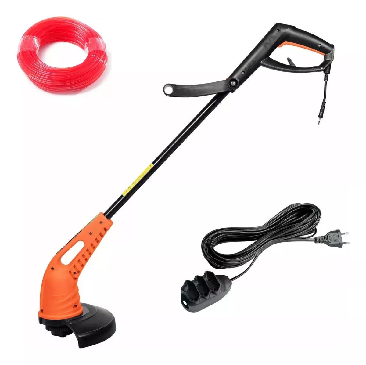 APARADOR DE GRAMA ELETRICO TRAMONTINA AP1500T COM DIAMETRO 28 CM EXTENSÃO E FIO DE NYLON